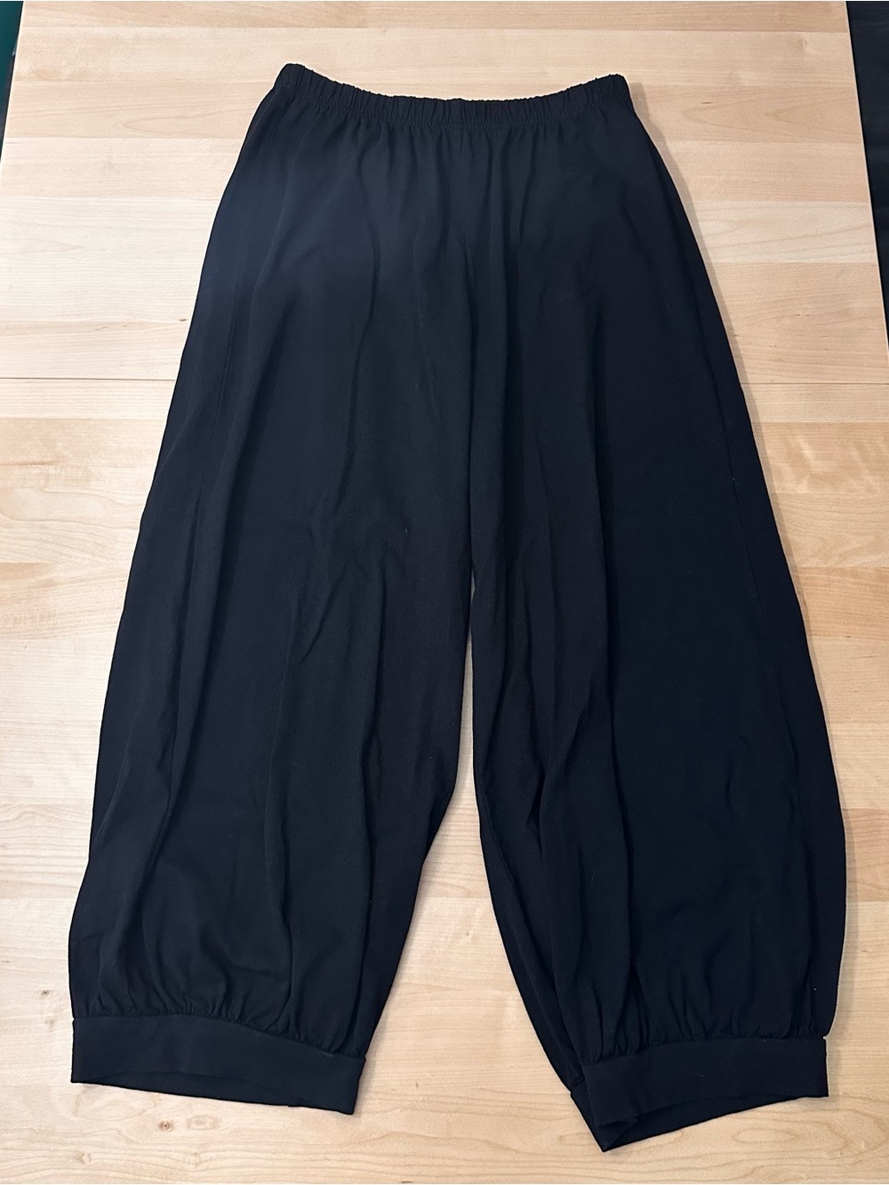 Bryn Walker Pants Olivier Black Lantern Pant Pull On XL